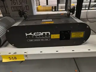 Lyseffekt KAM LIGHTING DMX LASER TRI-600