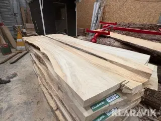 Amerikansk tulipan træ planke 2 styk