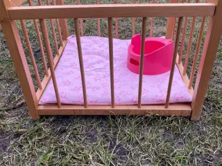 Kravlegård til dukker