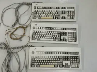 IBM retro tastatur med klik