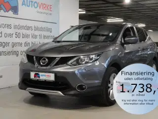 Nissan Qashqai 1,5 DCi N-Connecta 110HK 5d 6g