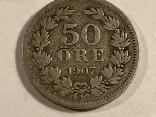 50 øre 1907 Sweden