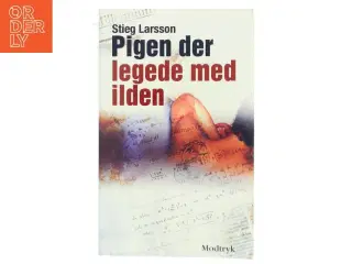 Pigen der legede med ilden af Stieg Larsson (Bog)