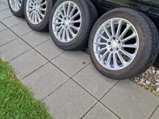 Alufælge 17" med vinterdæk 