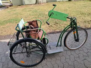 Nostalgi 3 hjulet handicap cykel