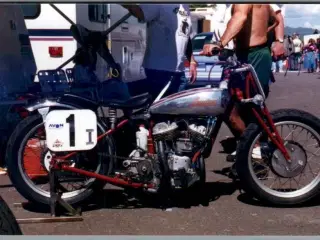 Motorcykel  INDIAN -  Foto 15 x 10 cm.