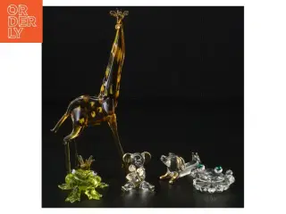 Glasfigurer (str. 3 cm til 18 cm)