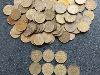 100 stk gule 1 kr