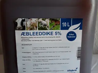 Æbleeddike 5% I 10 liter dunk til heste mv