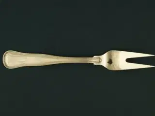 Dobbeltriflet Cohr Stegegaffel, 18 cm.