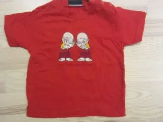 Str. 1 år, rød t-shirt
