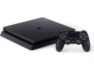 PlayStation 4 (Slim) + 6 spil & 3 controllere 