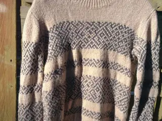 Jackpot strik Woman small i beige 