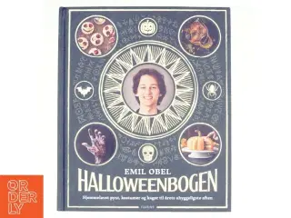 Halloweenbogen : hjemmelavet pynt, kostumer og kager til årets uhyggeligste aften af Emil Obel (f. 2001) (Bog)