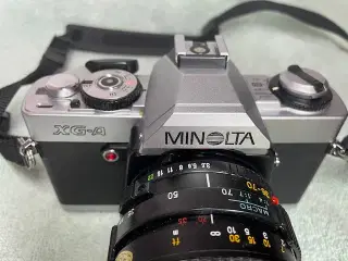 Minolta XG-A spejlreflex kamera