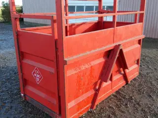 transportkasse med a-ramme