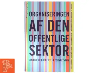 Organiseringen af den offentlige sektor (Bog)