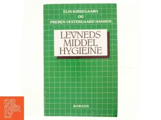 Levnedsmiddelhygiejne (Bog)