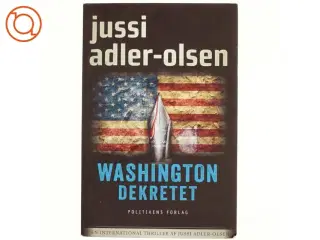 Washington dekretet af Jussi Adler-Olsen (Bog)