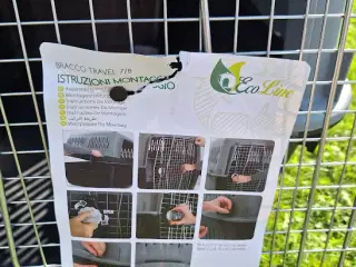 Transportbur til stor hund 