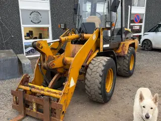 Hydrema Wl 550C M. SKOVL OG GAFLER