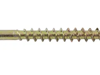 Gulvlisteskrue Guldkromatiseret FLS+ TX15 4,2 x 42 mm - 200 Stk