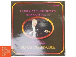 Ludwig Van Beethoven symfonier 1-8 LP fra Hungaroton
