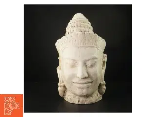 Stenansigt, asiatisk (str. H. 41 cm)