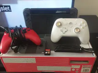 Nintendo switch med tilbehør 