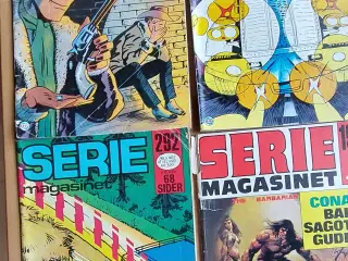 Lot 12 stk. tegneserier Seriemagasinet