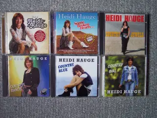 .HEIDI  HAUGE  CDer sælges stykvis 