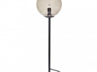 Glas bord lampe. Hubsch  Bord lampe med tonet glas