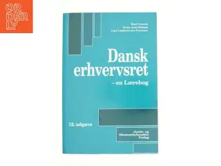 Dansk erhvervsret - en lærebog (Bog)
