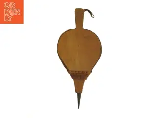 Gammel pejs blæsebælg (str. 44 cm)
