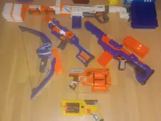 Nerf gun samling