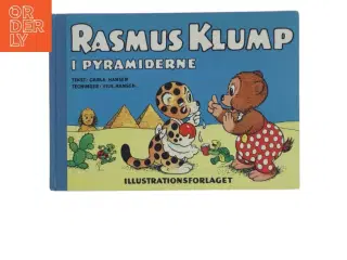 Rasmus Klump i pyramiderne af Carla Hansen, Vilh Hansen (Bog)
