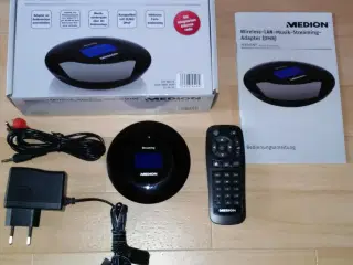 Medion & Scansonic internet adapter radio KØBES !
