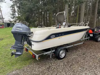 Askeladden 445 m. 40hk 4-takt Yamaha EFI og traile