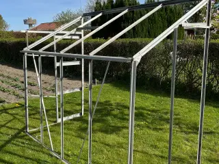 Væg drivhus  uden glas