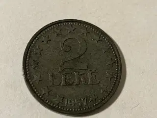 2 Leke Albania 1957