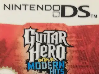 Guitar Hero. Nintendo DS Spil