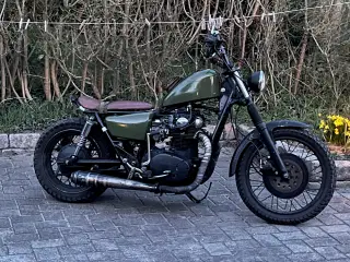 Yamaha xs650 scrambler look