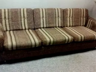 3 persons sofa med løse puder - dejlig blød 