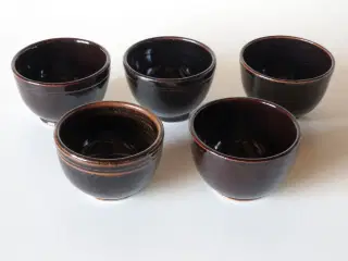 5 små skåle, Birkerød keramik