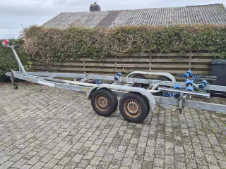 Stor bådtrailer