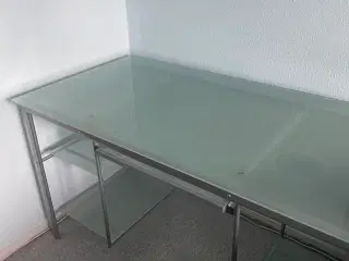 Skrivebord/ Glas