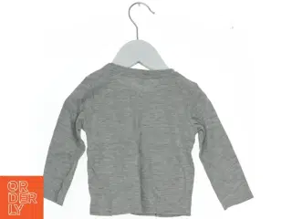 Langærmet t-shirt med rumtema (str. 74)