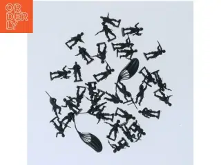 Små militærfigur legetøjssæt (str. 2 cm)