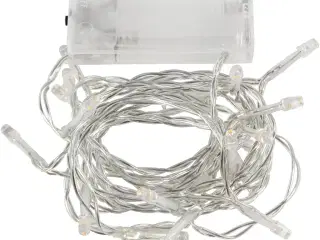 Batteridrevet LED Lyskæde 3,15 M - Transparent