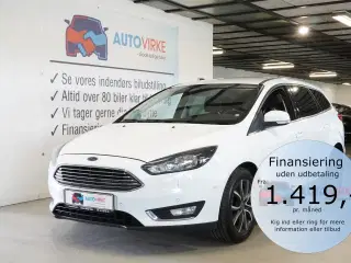 Ford Focus 1,0 EcoBoost Titanium Plus 125HK Stc 6g